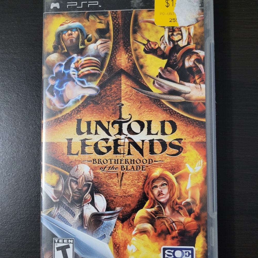Untold legends PSP